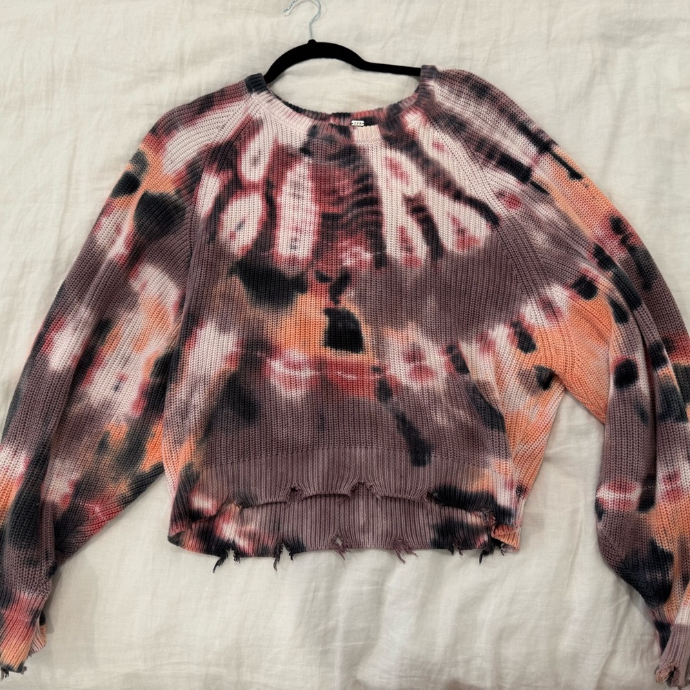 Tie-Dye Women's Sweater - YFB (young fabulous and broke)